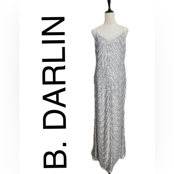 B10 B.Darling Formal Dress Size 14W. - Picture 11 of 16